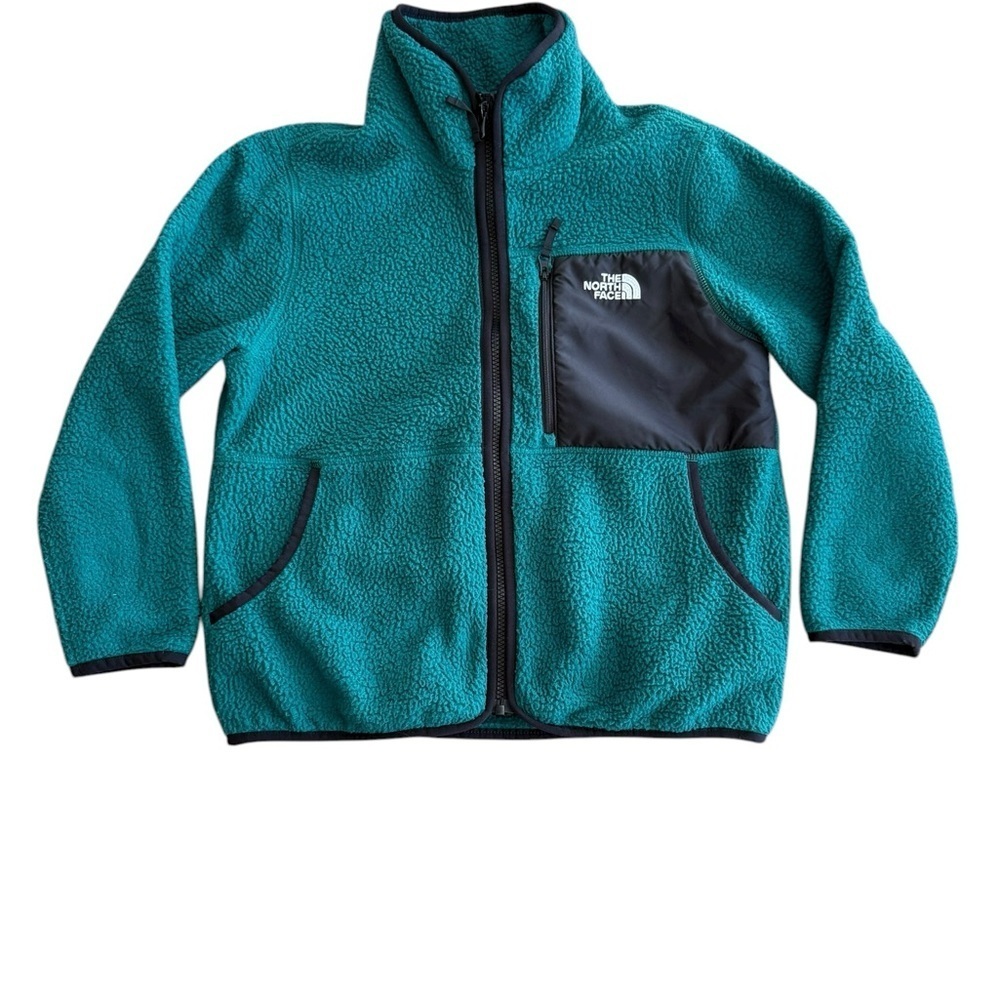 The North Face Women's Bay Break Retro Fleece Full-Zip Jacket Evergreen XS
